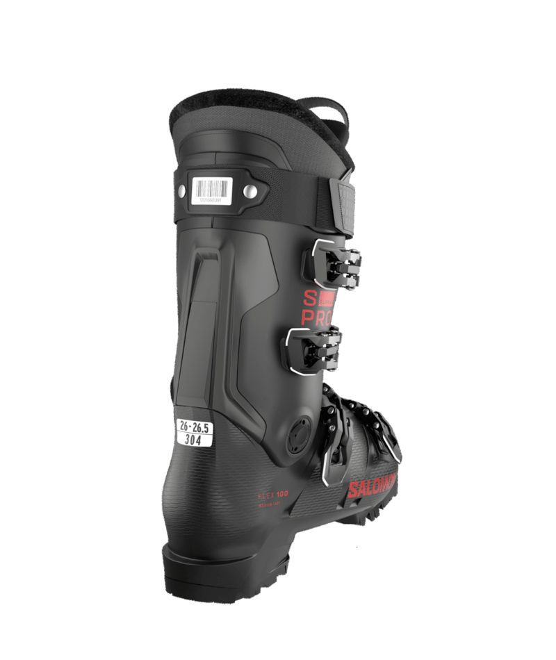 Salomon S/PRO SUPRA R100 sícipő (Black / Dark Grey Met.), 3. nézet