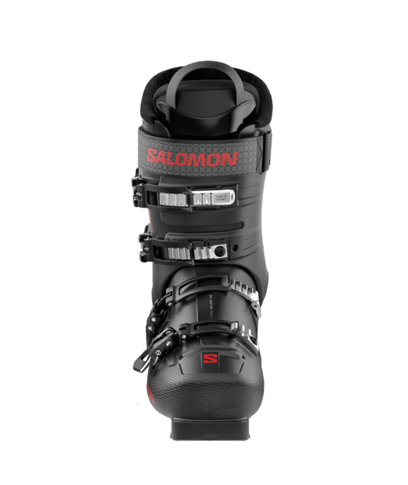 Salomon S/PRO SUPRA R100 sícipő (Black / Dark Grey Met.), 5. nézet