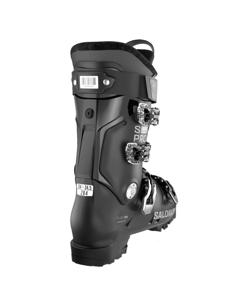 Salomon S/PRO SUPRA R95 W sícipő (Black / Silver Met.), 3. nézet