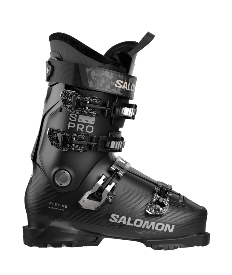 Salomon S/PRO SUPRA R95 W sícipő (Black / Silver Met.)