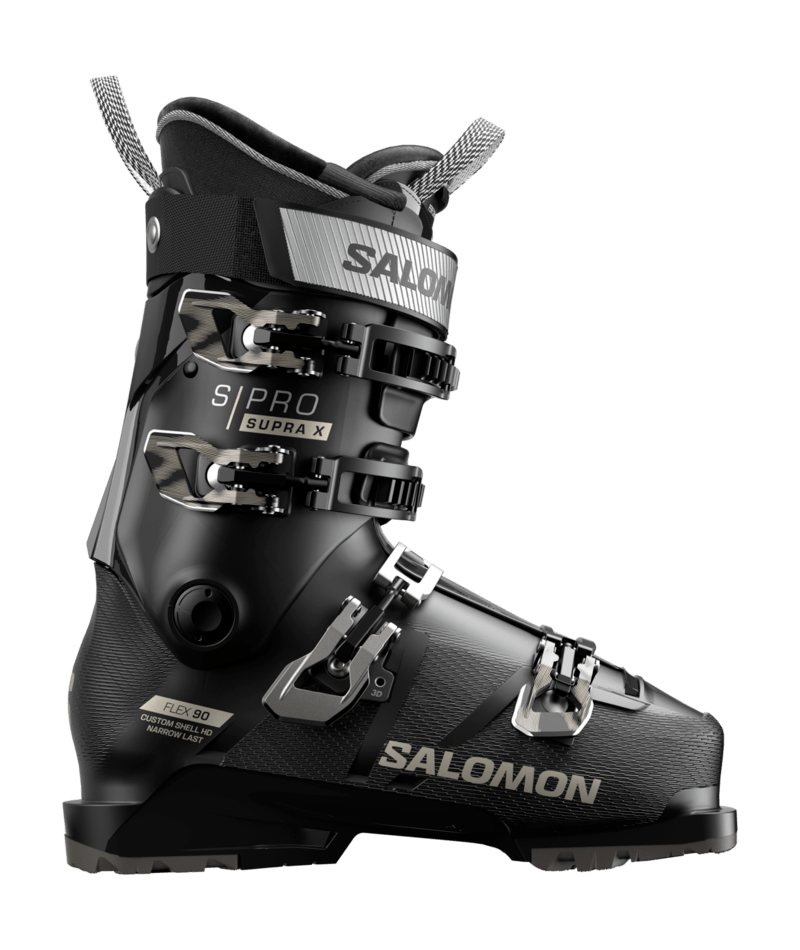 Salomon S/PRO SUPRA X95 W sícipő (Black / Light Bronze Met.)