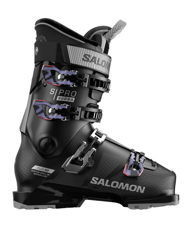 Salomon S/PRO SUPRA 85 W sícipő (Black / Silver Met.)