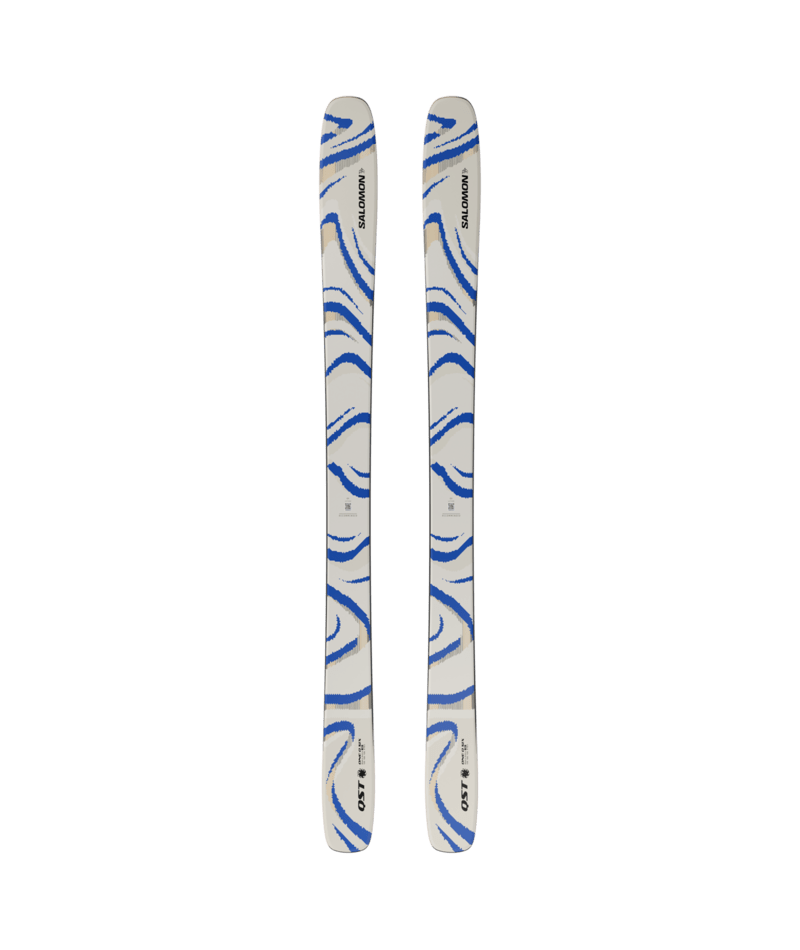Salomon QST 106 ALMOND MILK síléc (Almond Milk / Race Blue), 2. nézet