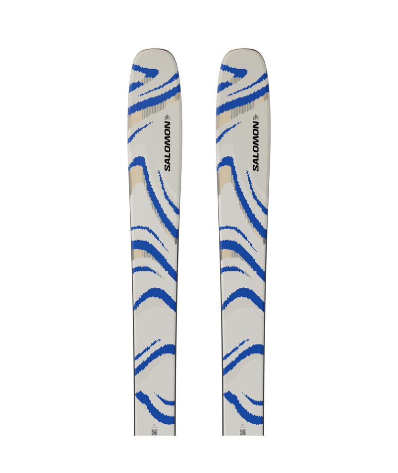 Salomon QST 106 ALMOND MILK síléc (Almond Milk / Race Blue)