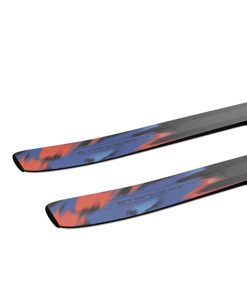 Salomon STANCE PRO 90 síléc (Blue Yonder / Nasturtium), 5. nézet