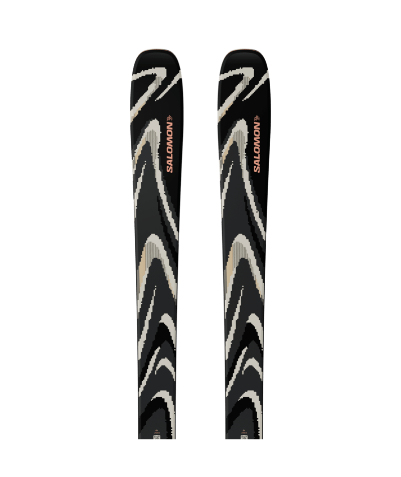 Salomon QST 94 BLACK síléc (Black / Almond Milk)