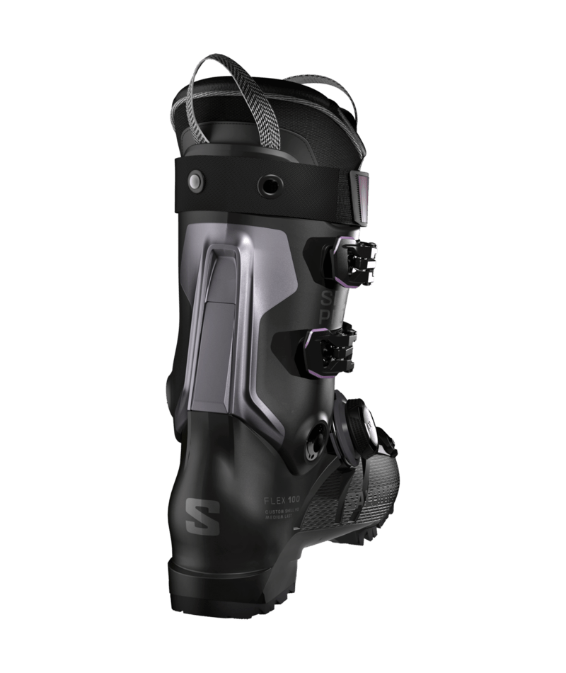 Salomon S/PRO SUPRA BOA 100 GW sícipő (Black / Dark Grey Met.), 2. nézet