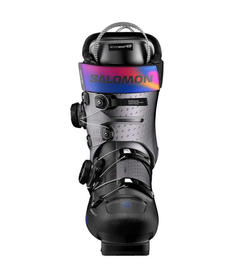 Salomon S/PRO SUPRA DUAL BOA 115 W sícipő (Black / Beluga Met.), 5. nézet