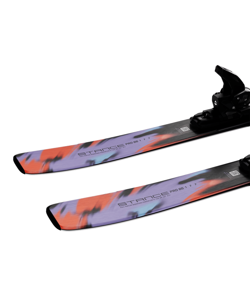 Salomon STANCE PRO 86 + MI12 GW F80 síléc (Violet Tulip / Nasturtium), 5. nézet