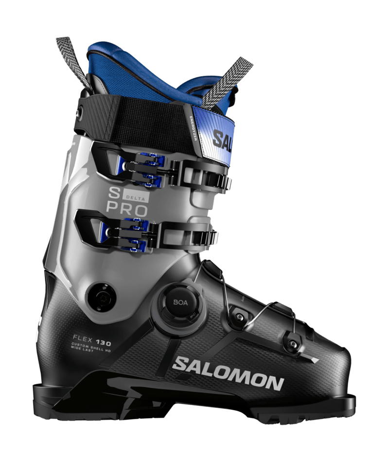 Salomon S/PRO DELTA BOA 130 sícipő (Black / Steel Gray)
