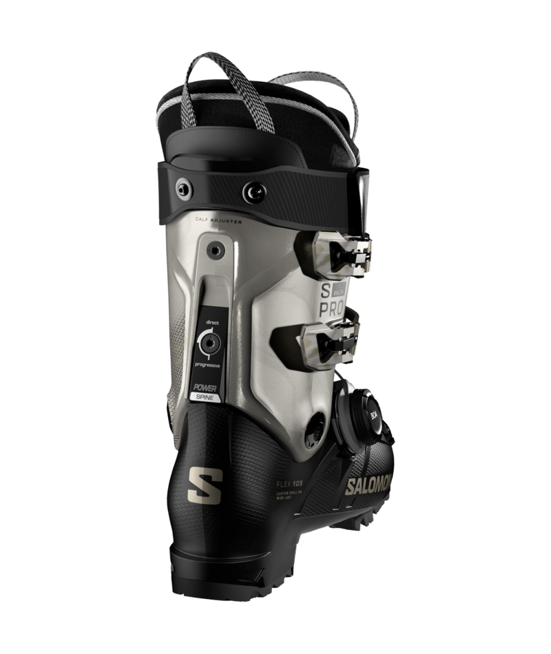 Salomon S/PRO DELTA BOA 105 W sícipő (Black / Light Bronze Met.), 2. nézet