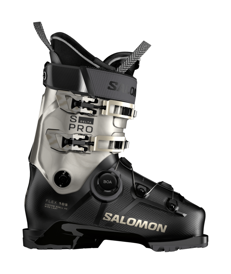 Salomon S/PRO DELTA BOA 105 W sícipő (Black / Light Bronze Met.)