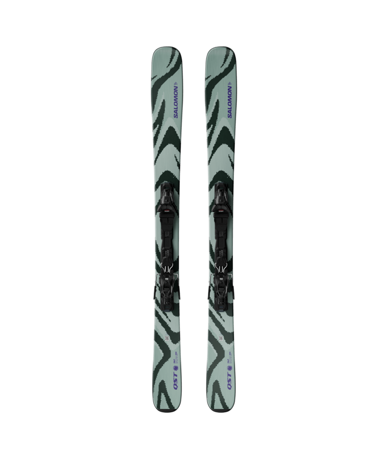 Salomon QST 92 + M10 GW L100 síléc (Iceberg Green / Dark Grey), 2. nézet