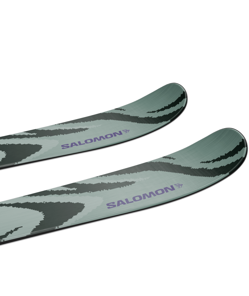 Salomon QST 92 + M10 GW L100 síléc (Iceberg Green / Dark Grey), 4. nézet