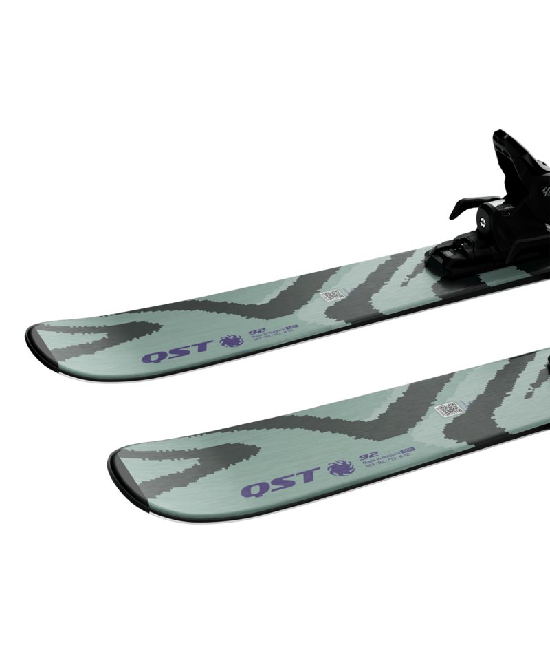 Salomon QST 92 + M10 GW L100 síléc (Iceberg Green / Dark Grey), 5. nézet