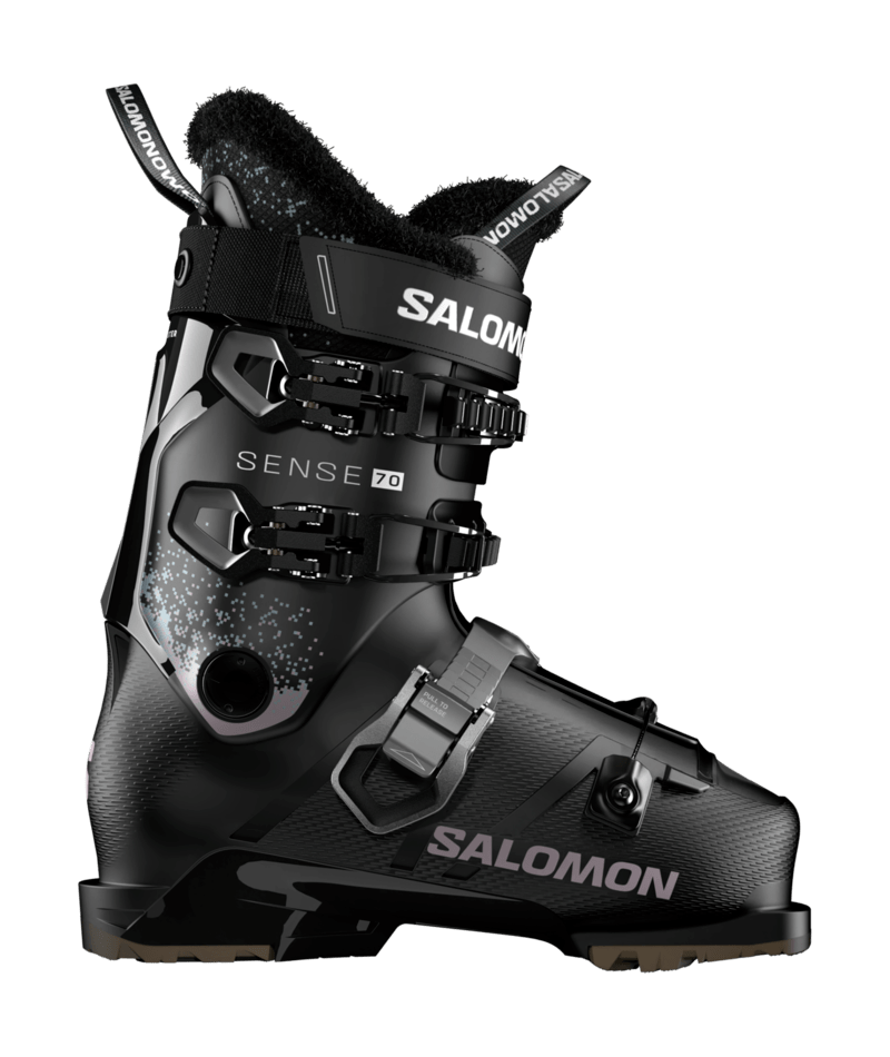 Salomon SENSE 70 W sícipő (Black / Black)