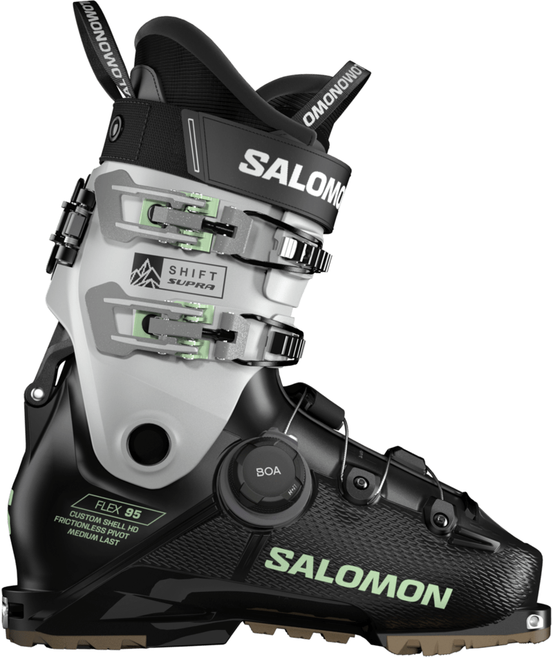 Salomon SHIFT SUPRA S BOA 95 W sícipő (Black / Cool Gray 5)