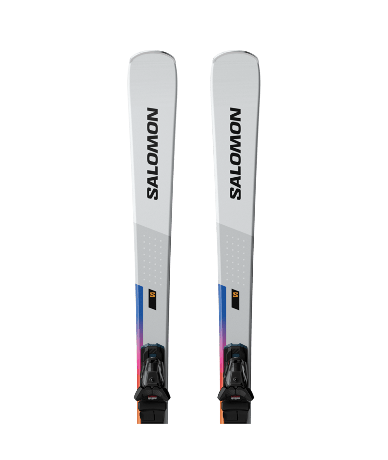 Salomon S/MAX 4 + M10 GW L80 síléc (White / Dazzling Blue), 1. nézet