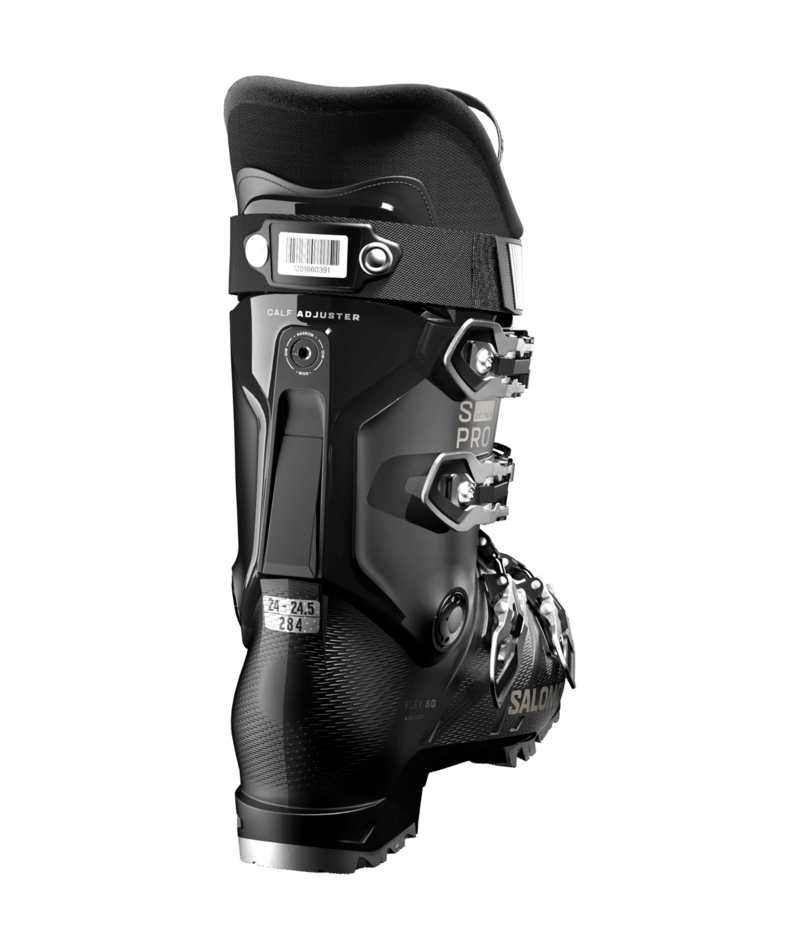 Salomon S/PRO DELTA R80 W sícipő (Black / Light Bronze Met.), 2. nézet