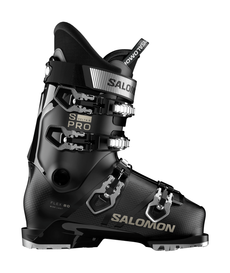 Salomon S/PRO DELTA R80 W sícipő (Black / Light Bronze Met.)