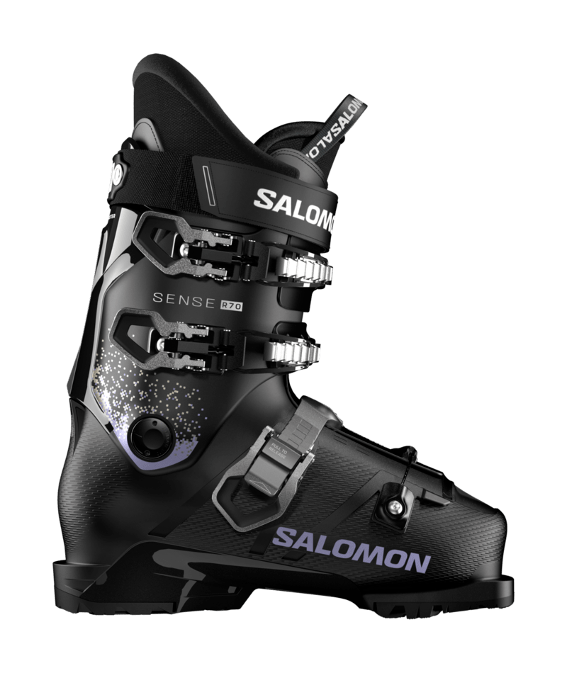 Salomon SENSE R70 W sícipő (Black / Black)