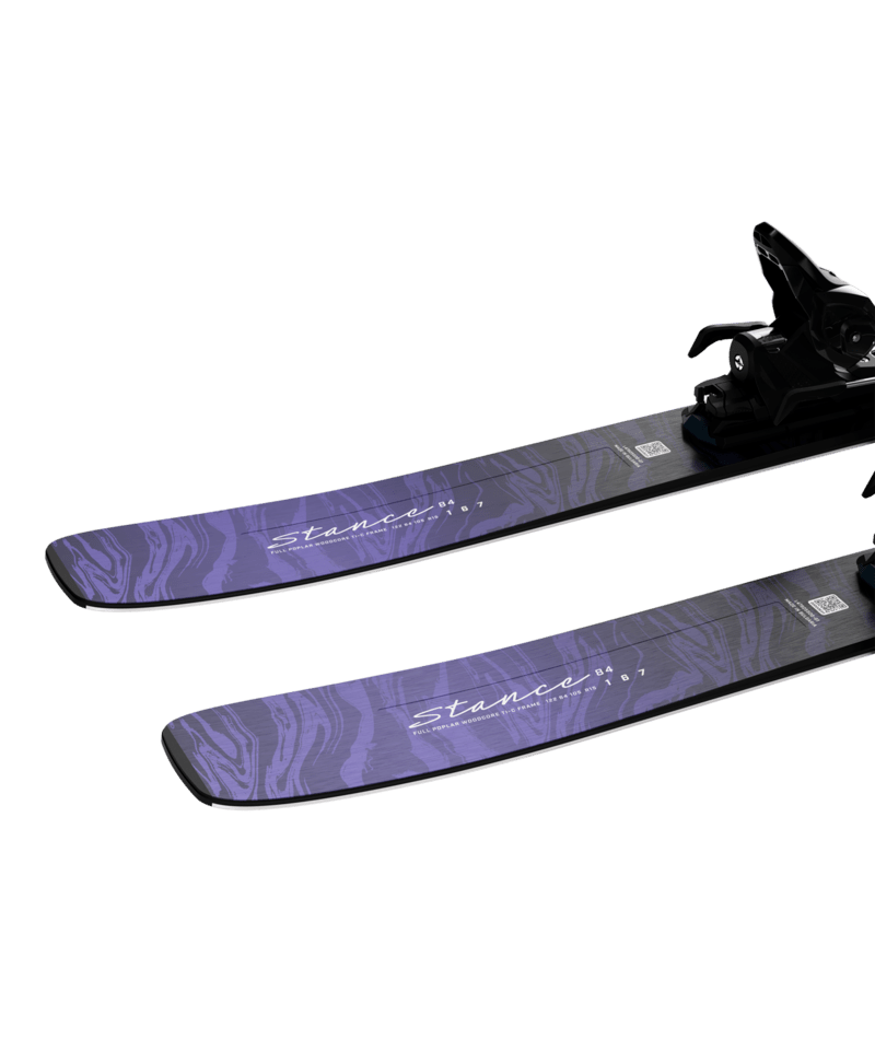 Salomon STANCE W 84 + M11 GW L90 síléc (Sweet Lavender / Bleached Denim), 5. nézet