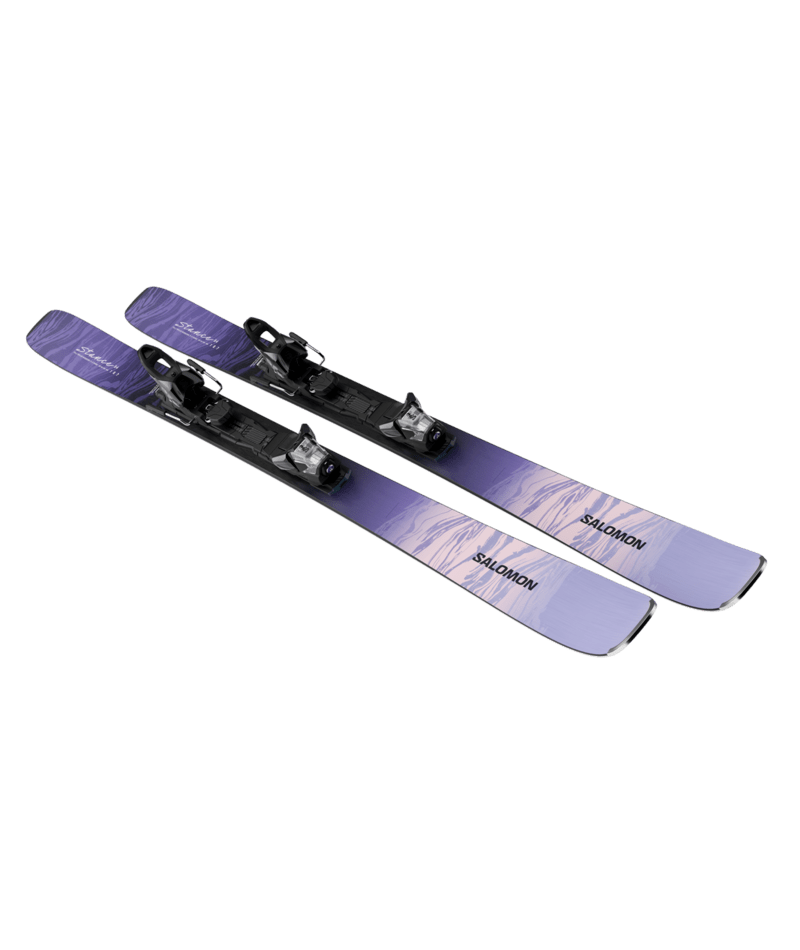 Salomon STANCE W 84 + M11 GW L90 síléc (Sweet Lavender / Bleached Denim), 6. nézet