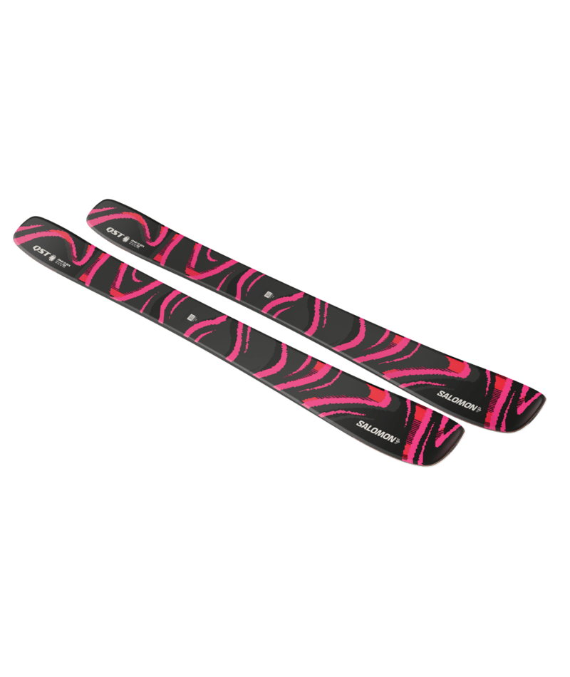 Salomon QST 106 BLACK/PINK síléc (Black / Equipe Red), 6. nézet