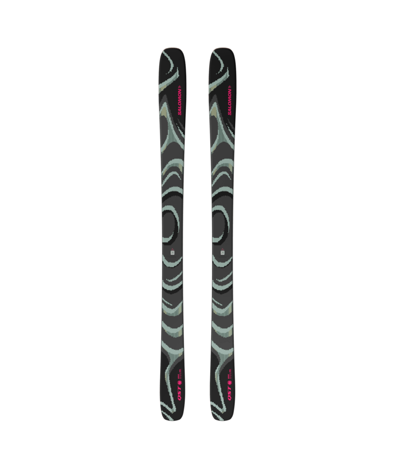 Salomon QST 100 BLACK síléc (Black / Iceberg Green), 2. nézet
