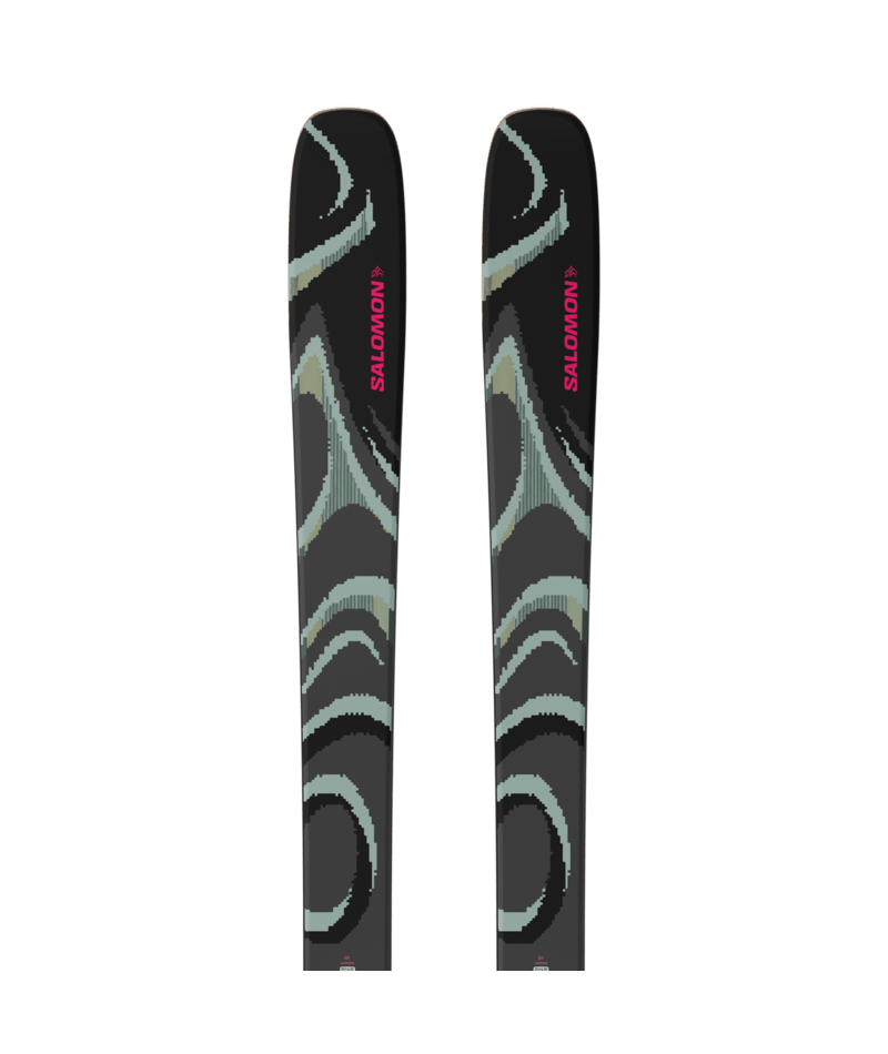 Salomon QST 100 BLACK síléc (Black / Iceberg Green)