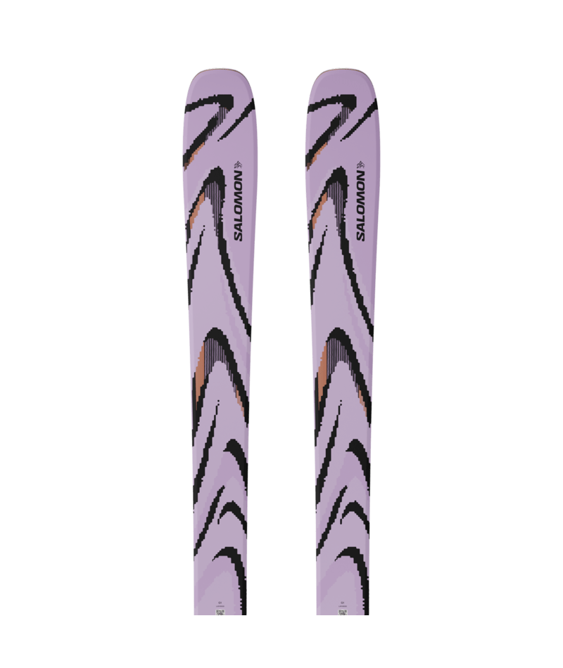 Salomon QST 94 LILAC síléc (Lilac / Black)